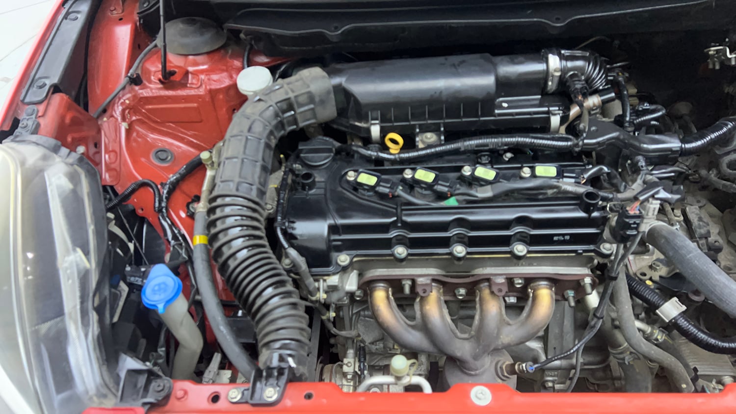 Used 2018 Maruti Suzuki Baleno Alpha 1.2 AT Petrol Automatic engine ENGINE RIGHT SIDE VIEW