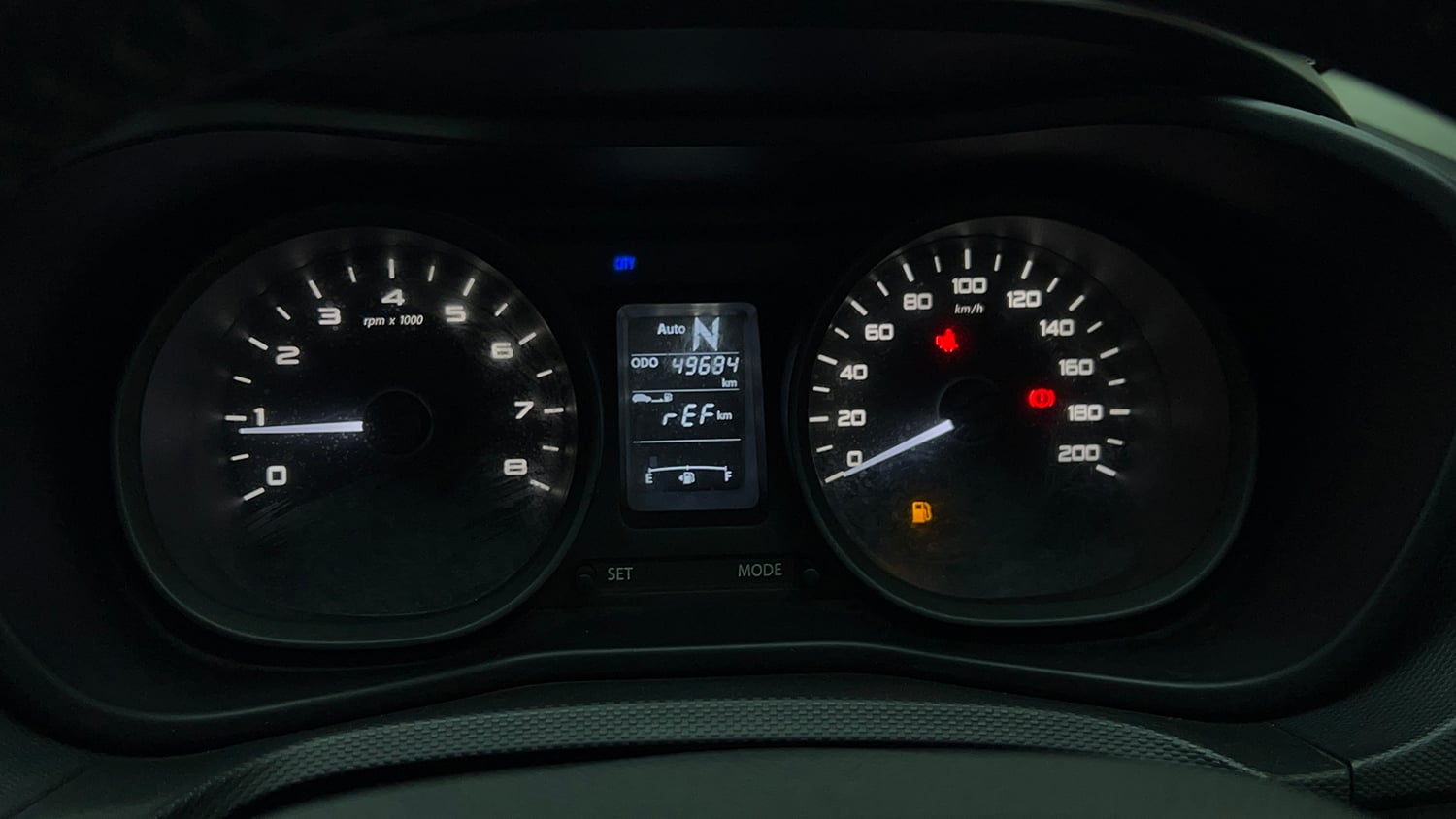 Used 2019 Tata Nexon XMA Petrol Petrol Automatic interior CLUSTERMETER VIEW