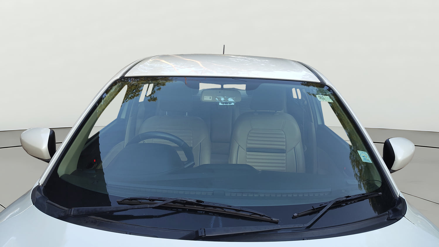 Used 2020 Maruti Suzuki Dzire VXi AMT Petrol Automatic exterior FRONT WINDSHIELD VIEW