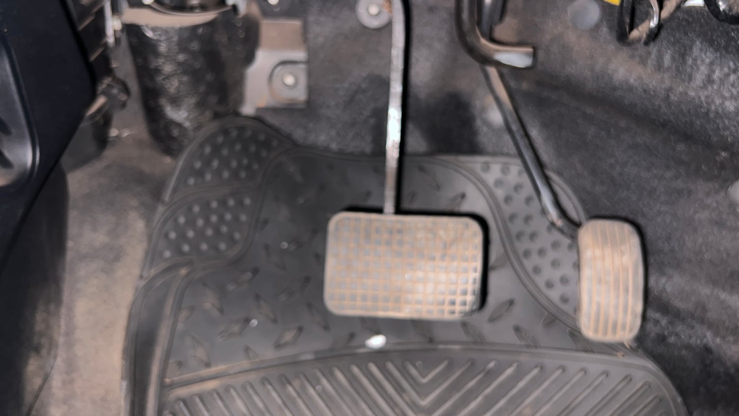 Used 2022 Tata Tiago XZA Plus Petrol Automatic interior PEDALS VIEW
