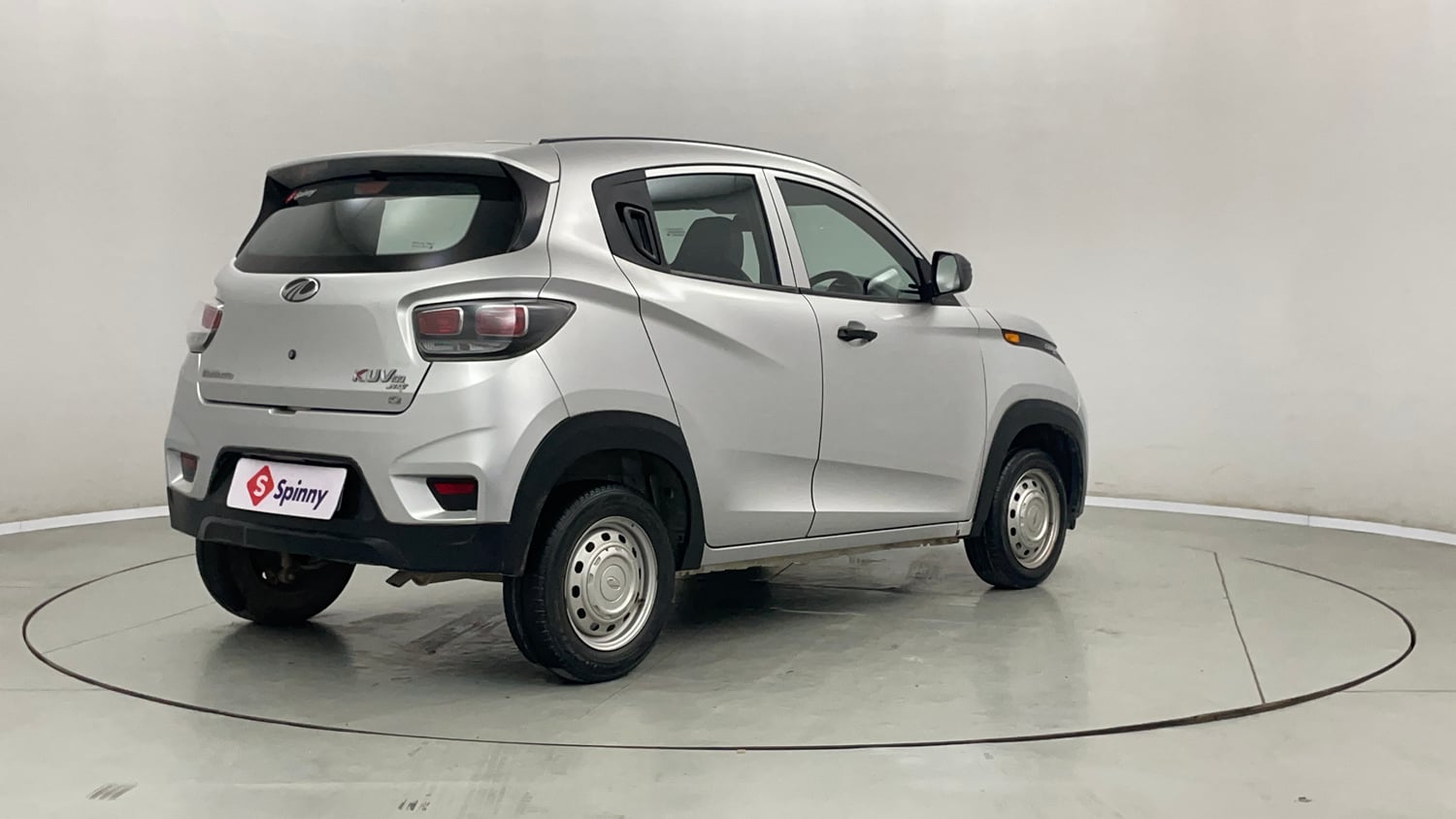 Used 2018 Mahindra KUV100 NXT K2 6 STR Petrol Manual exterior RIGHT REAR CORNER VIEW