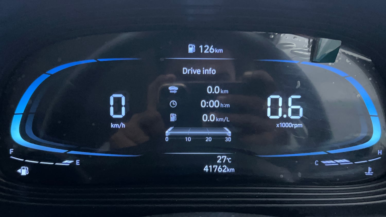 Used 2022 Hyundai Venue SX 1.2 Petrol Petrol Manual interior CLUSTERMETER VIEW