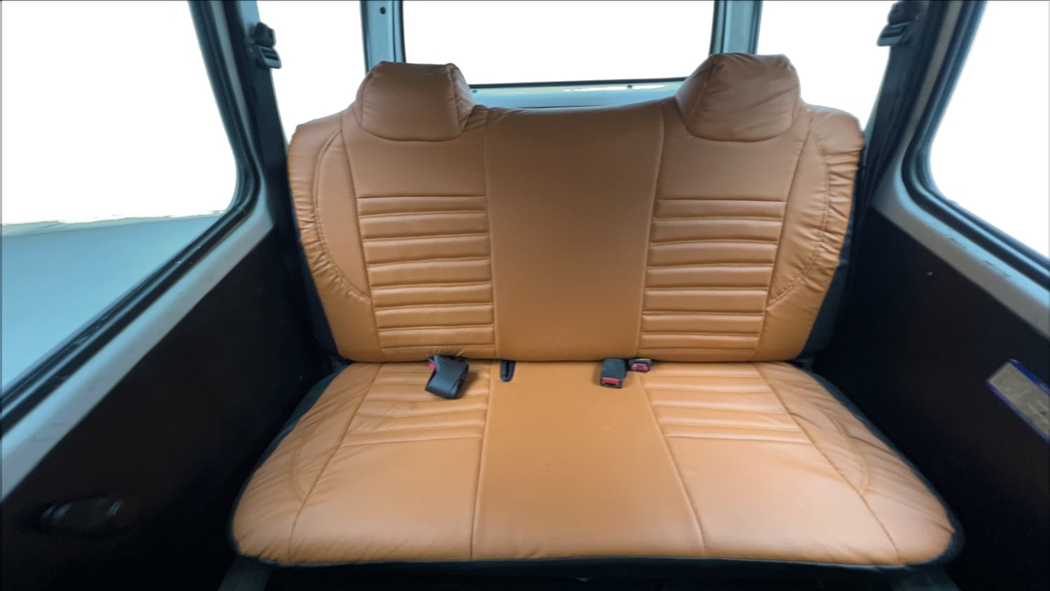 Used 2022 Maruti Suzuki Eeco 5 STR AC (O) Petrol Manual interior REAR SEAT CONDITION VIEW