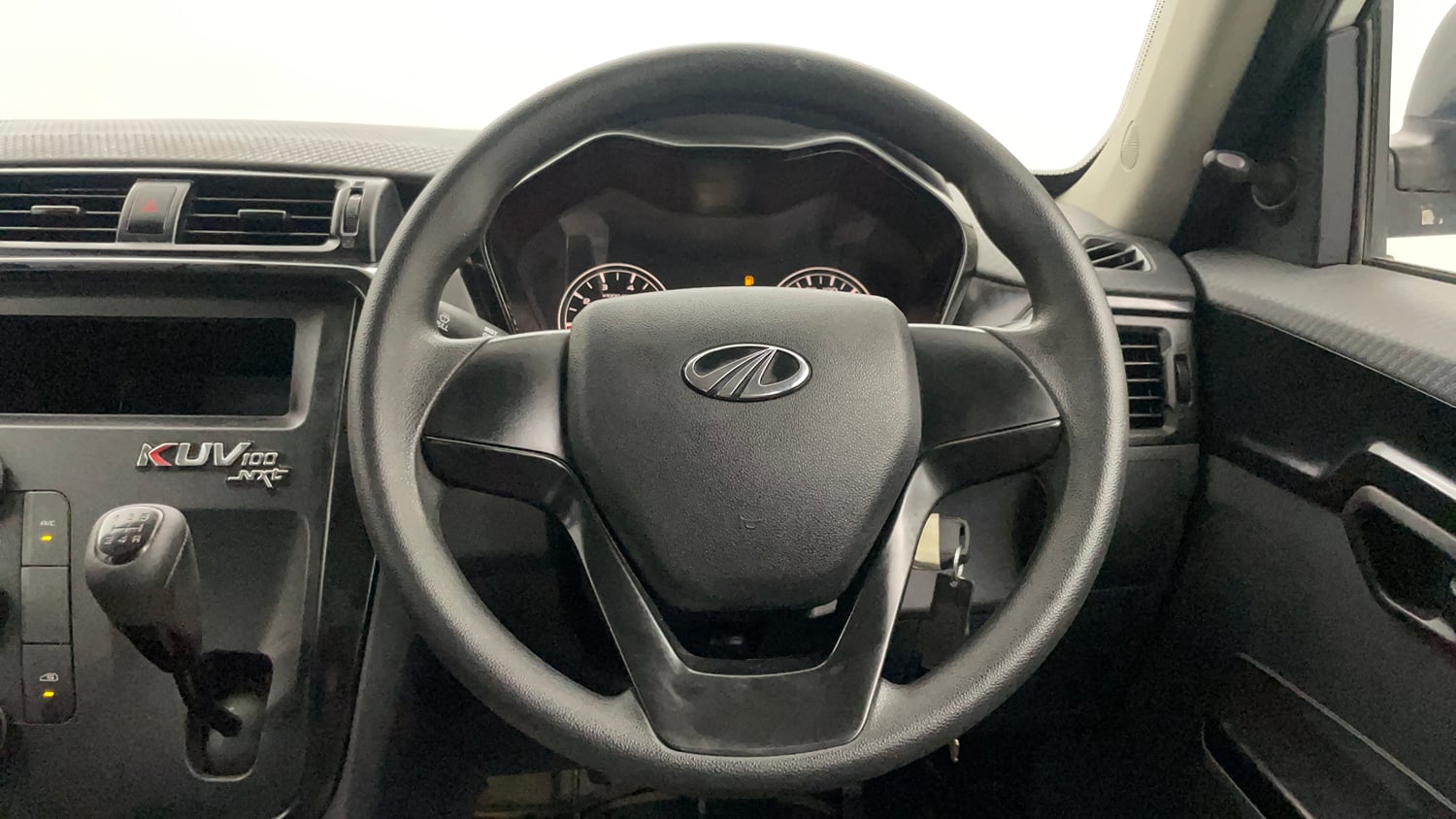 Used 2018 Mahindra KUV100 NXT K2 6 STR Petrol Manual interior STEERING VIEW