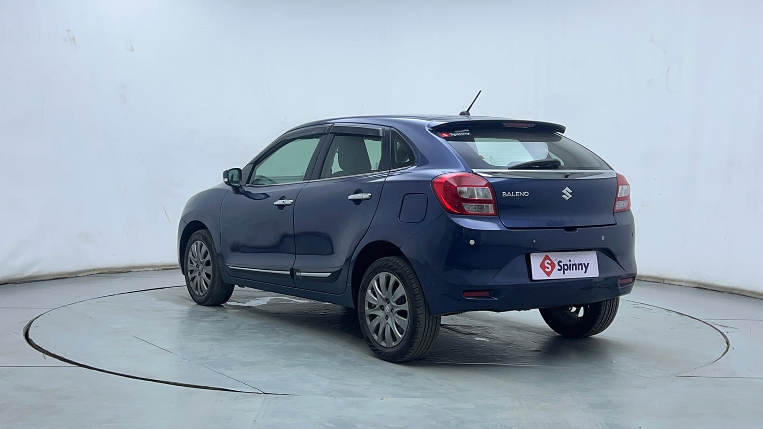 Used 2018 Maruti Suzuki Baleno Alpha 1.2 Petrol Manual exterior LEFT REAR CORNER VIEW