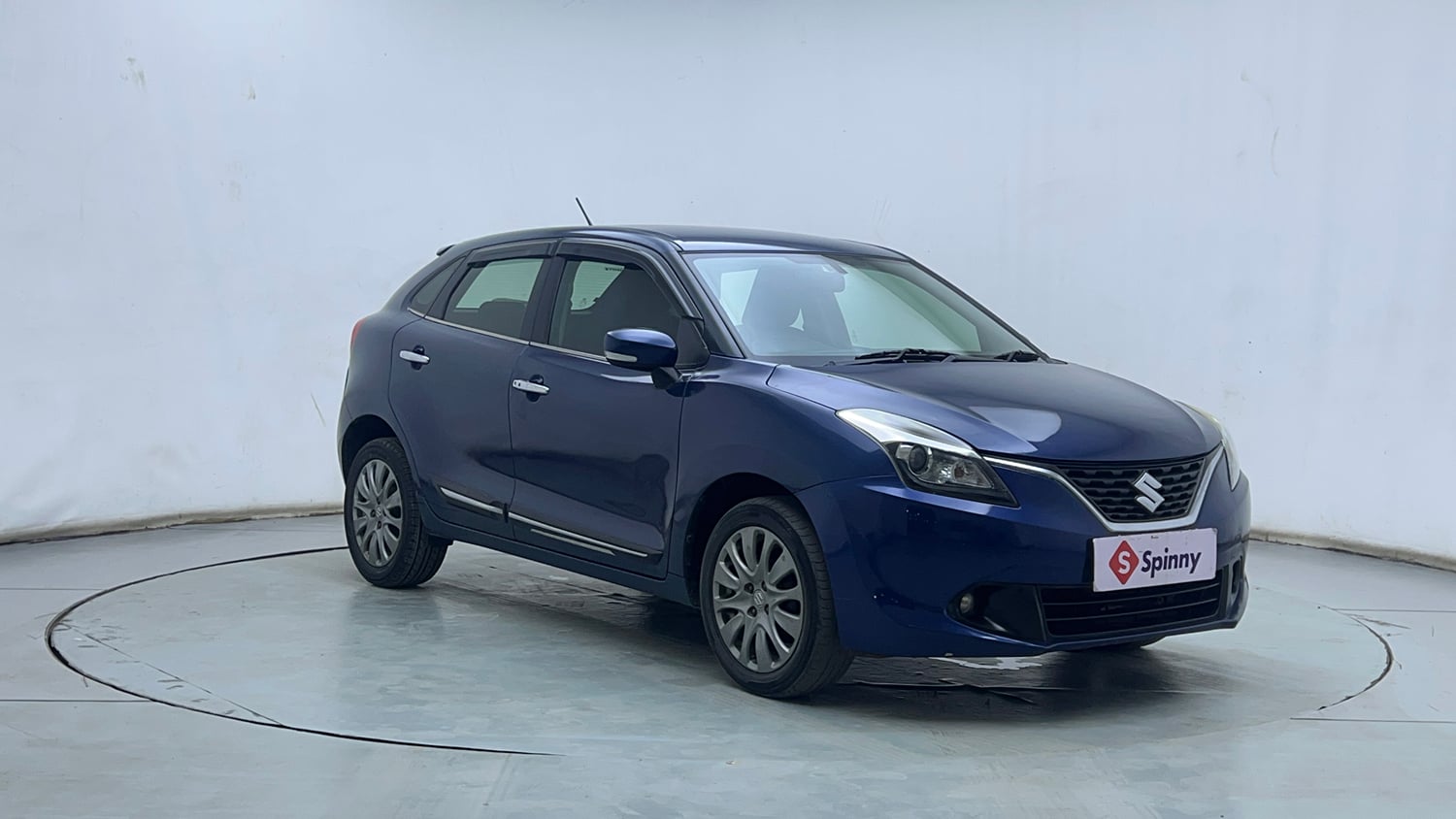 Used 2018 Maruti Suzuki Baleno Alpha 1.2 Petrol Manual exterior RIGHT FRONT CORNER VIEW