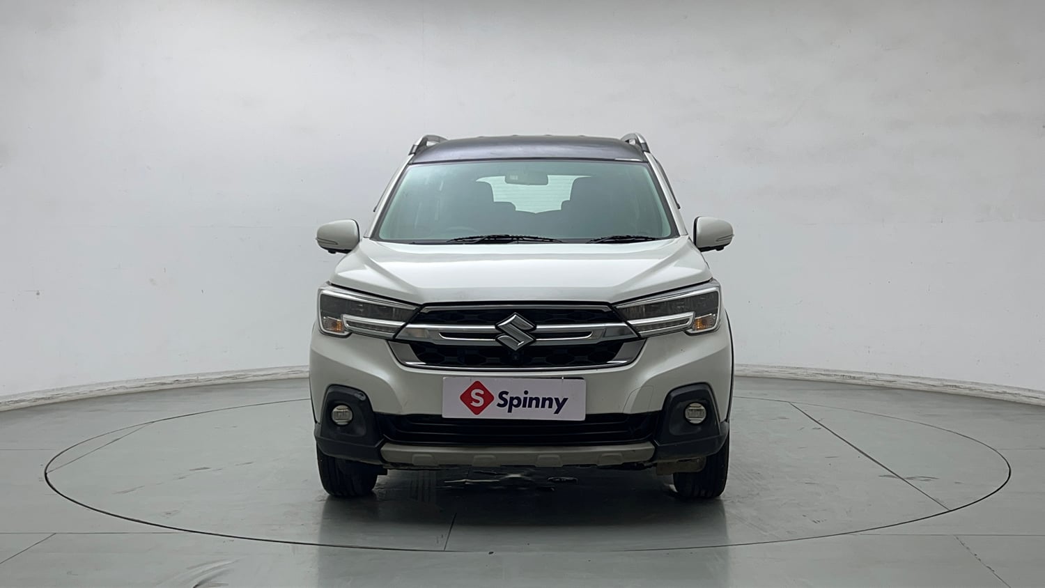 Used 2022 Maruti Suzuki XL6 Alpha Plus MT Petrol Petrol Manual exterior FRONT VIEW
