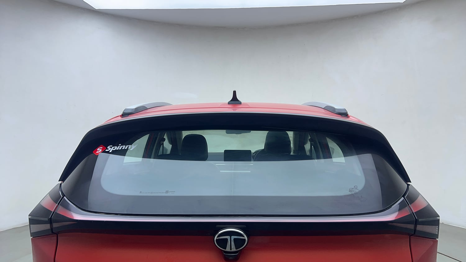 Used 2024 Tata Nexon Creative Plus 1.2 Revotron Petrol 6MT Petrol Manual exterior BACK WINDSHIELD VIEW