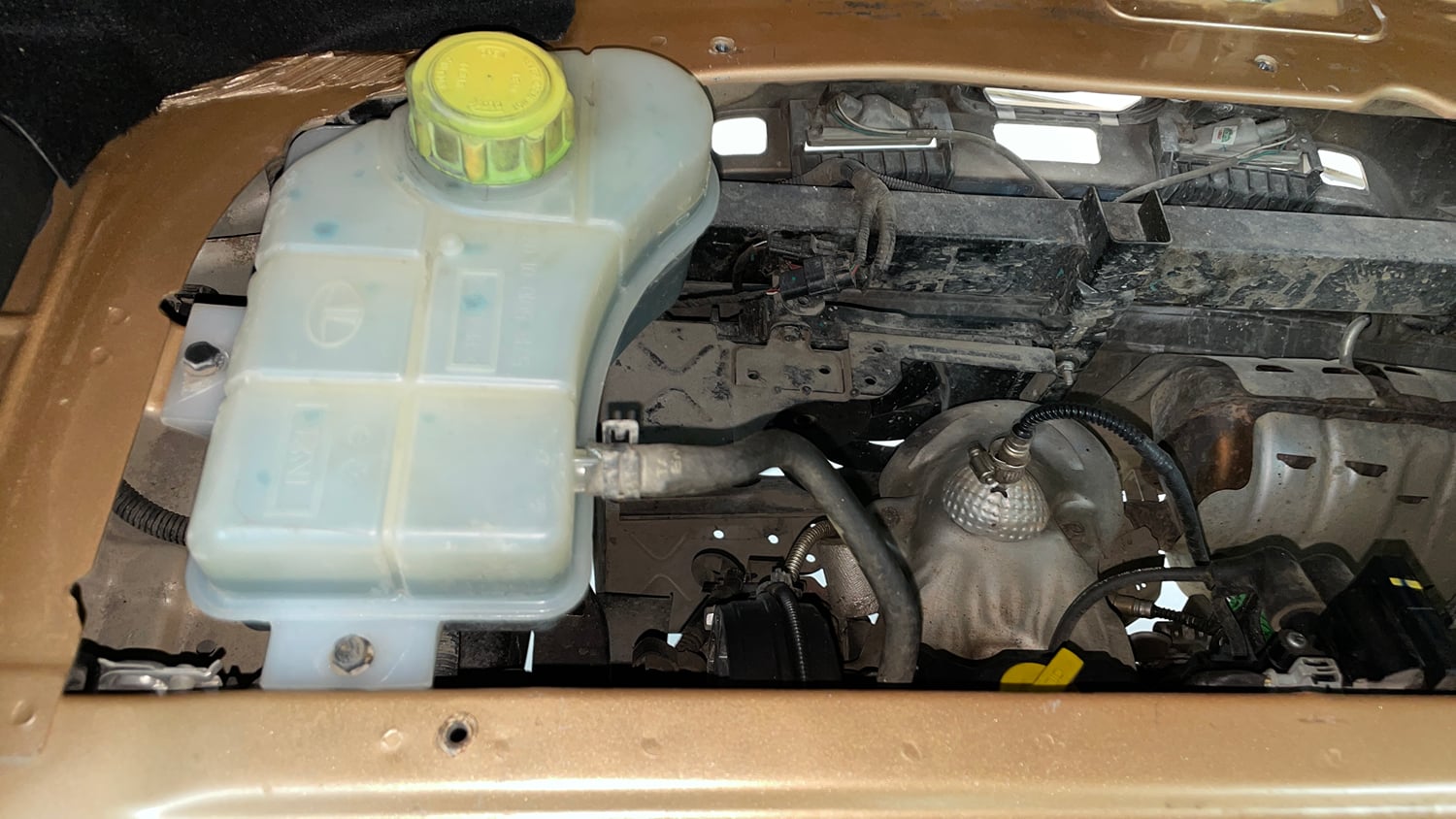 Used 2015 Tata Nano Twist XTA Petrol Automatic engine ENGINE RIGHT SIDE VIEW