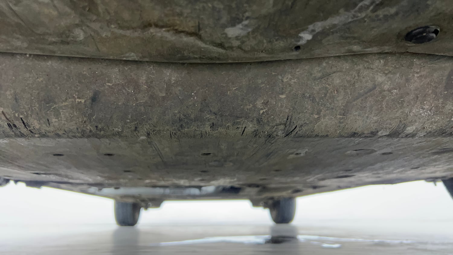 Used 2021 Honda City 4th Generation SV Petrol Petrol Manual extra FRONT LEFT UNDERBODY VIEW
