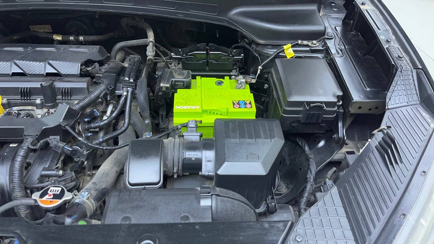 Used 2021 Hyundai Creta SX (O) 1.5 Petrol IVT Petrol Automatic engine ENGINE LEFT SIDE VIEW