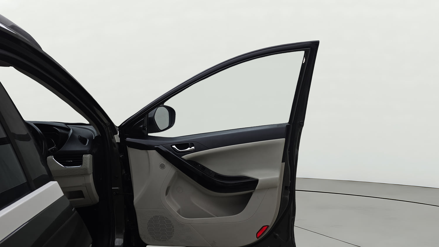 Used 2023 Tata Nexon XZ Plus LUXS Petrol Manual interior RIGHT FRONT DOOR OPEN VIEW