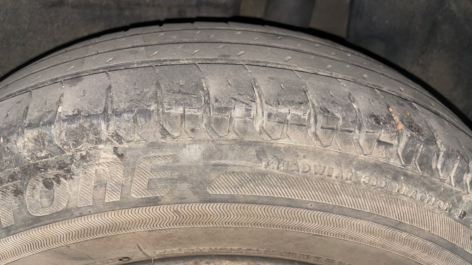 Used 2019 Maruti Suzuki Dzire VXi Petrol Manual tyres LEFT REAR TYRE TREAD VIEW