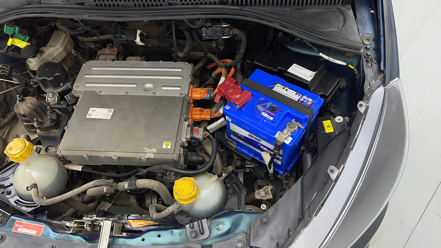 Used 2024 Tata Tiago EV XT Medium Range Electric Automatic engine ENGINE LEFT SIDE VIEW