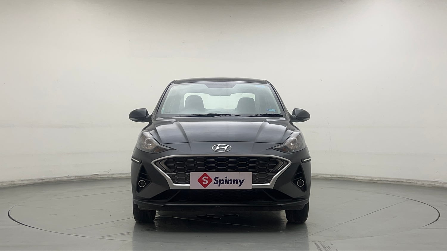 Used 2023 Hyundai Aura SX 1.2 Petrol Petrol Manual exterior FRONT VIEW