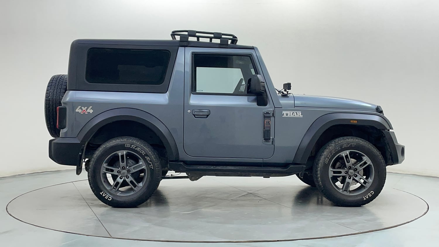 Used 2022 mahindra Thar LX Hard Top Petrol MT 4WD Petrol Manual exterior RIGHT SIDE VIEW