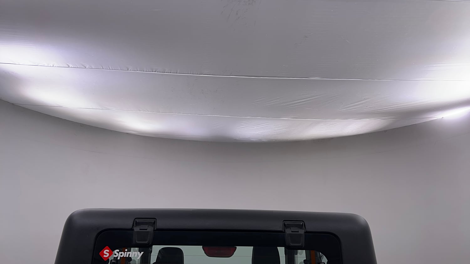 Used 2022 mahindra Thar LX Hard Top Petrol AT 4WD Petrol Automatic exterior EXTERIOR ROOF VIEW