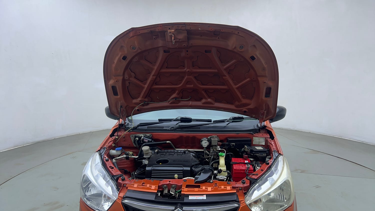 Used 2019 maruti-suzuki Alto K10 LXi (O) CNG Cng Manual engine ENGINE & BONNET OPEN FRONT VIEW