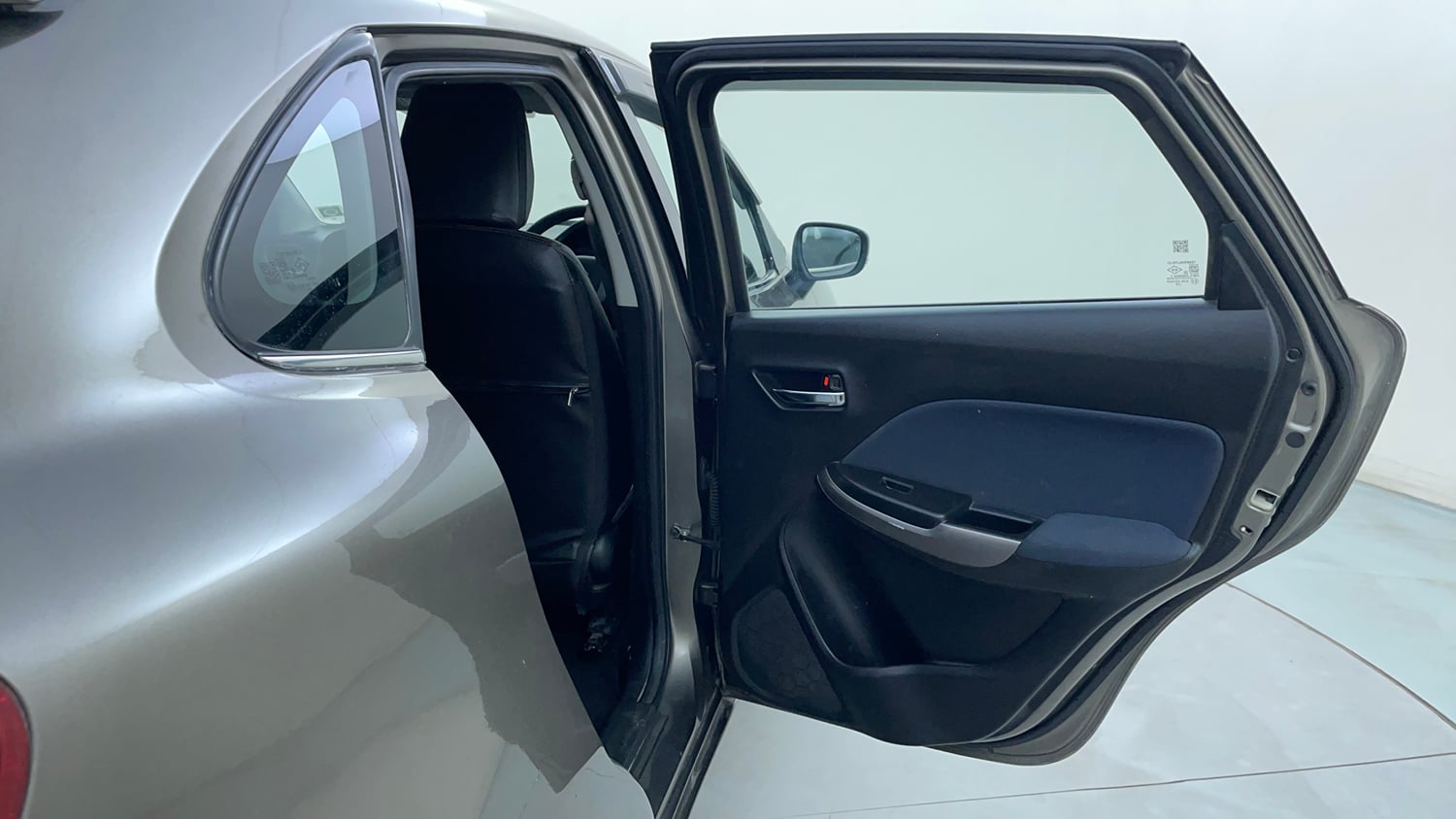 Used 2021 Maruti Suzuki Baleno Zeta Automatic Petrol Automatic interior RIGHT REAR DOOR OPEN VIEW