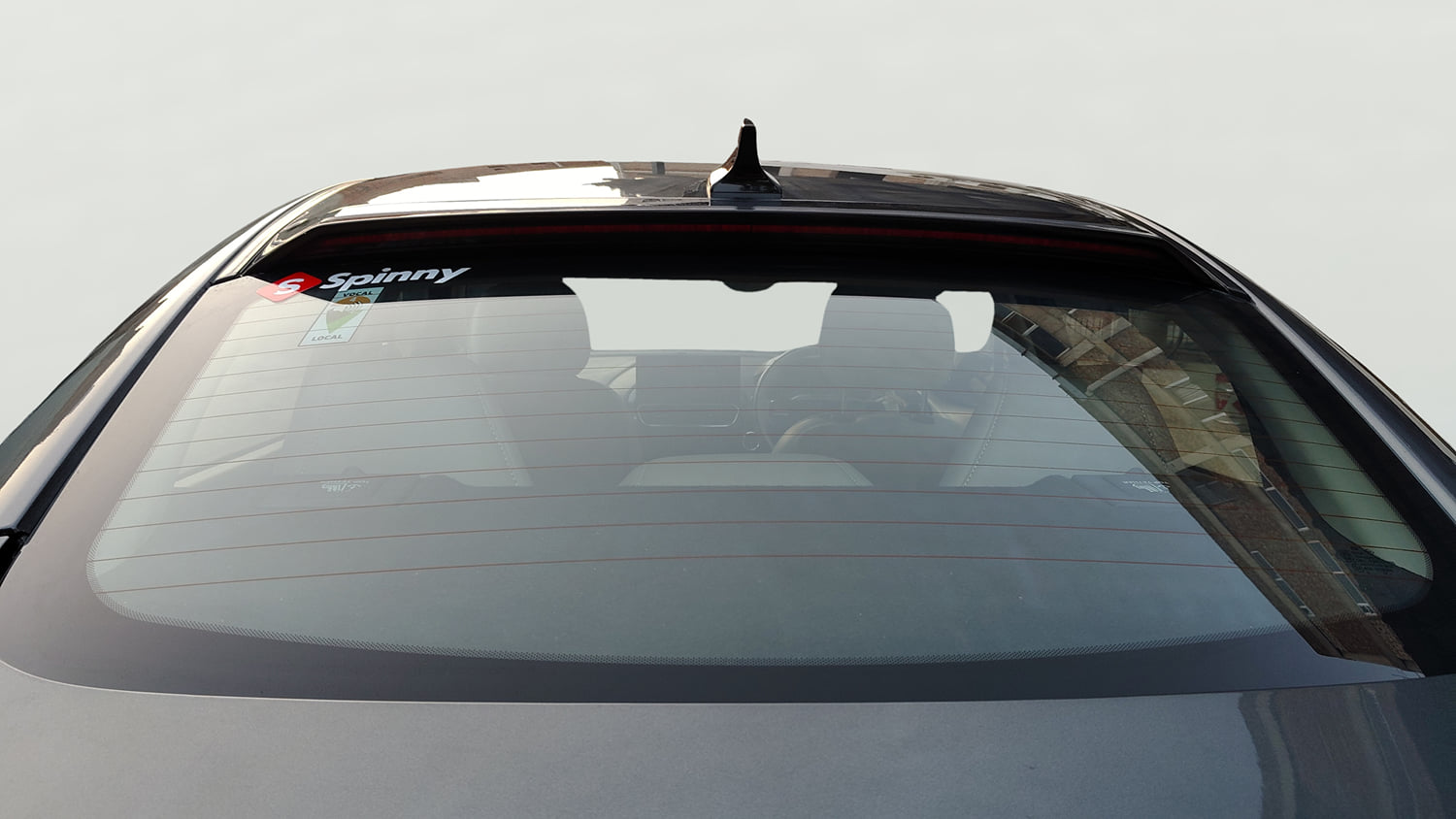 Used 2025 Tata Tigor XZ Plus LUX Petrol Manual exterior BACK WINDSHIELD VIEW
