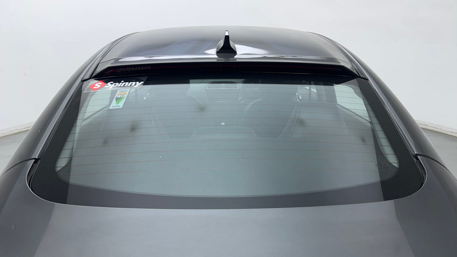 Used 2021 Tata Tigor XZ Plus Petrol Manual exterior BACK WINDSHIELD VIEW