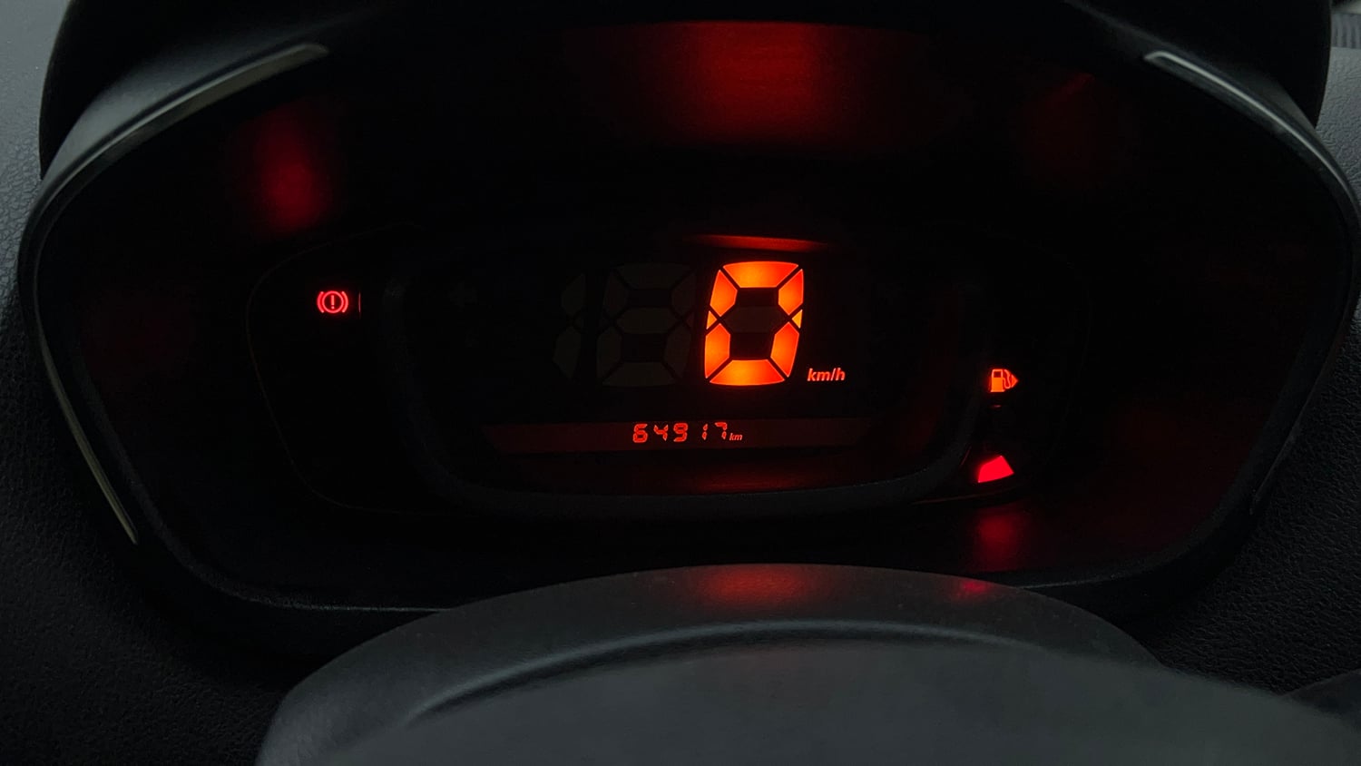 Used 2018 Renault Kwid CLIMBER 1.0 Petrol Manual interior CLUSTERMETER VIEW