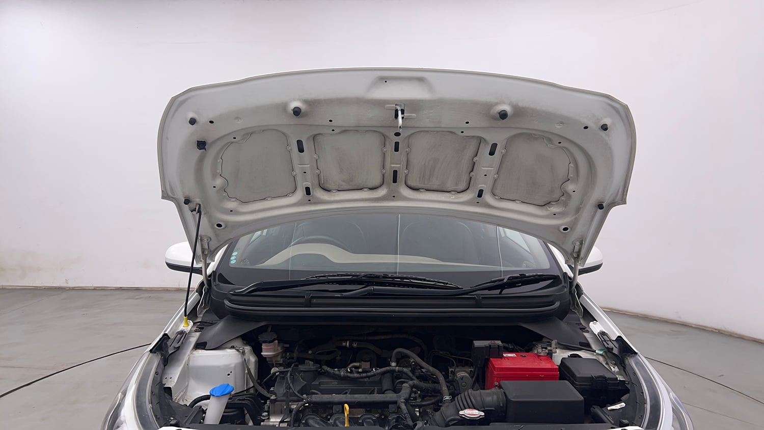 Used 2019 Hyundai Elite i20 Magna Plus 1.2 Petrol Manual engine ENGINE & BONNET OPEN FRONT VIEW