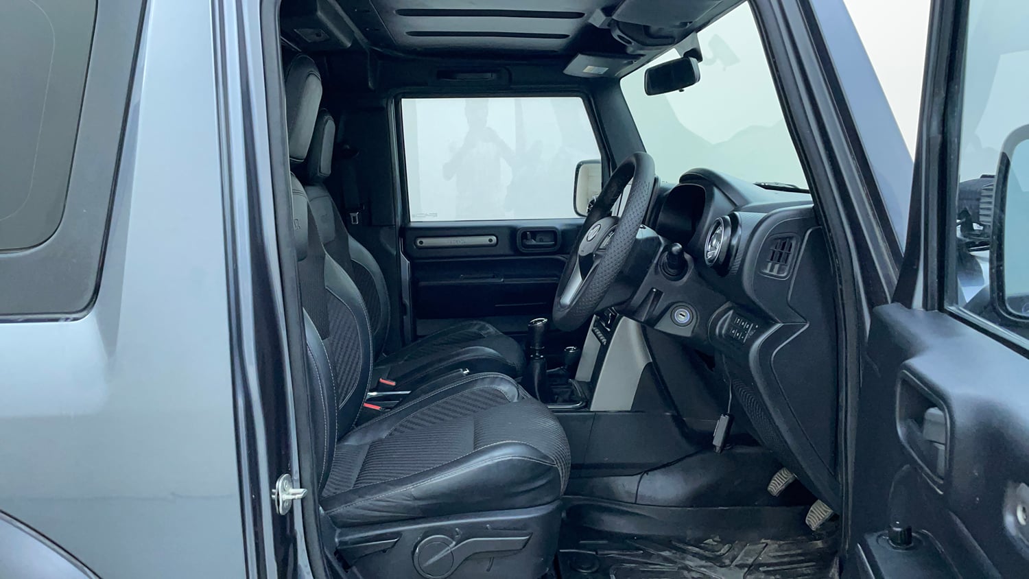 Used 2022 mahindra Thar LX Hard Top Petrol MT 4WD Petrol Manual interior RIGHT SIDE FRONT DOOR CABIN VIEW