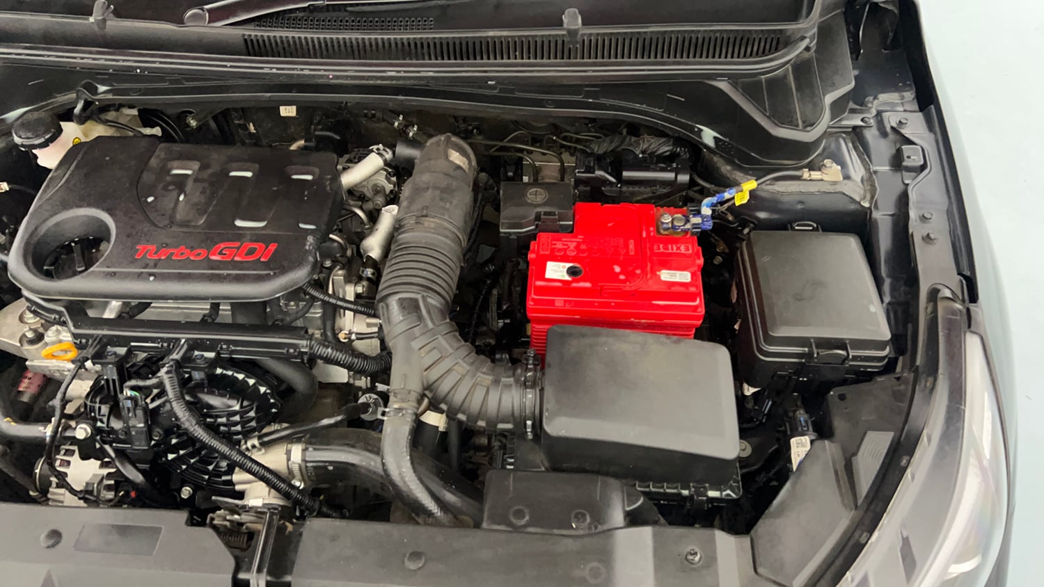 Used 2023 Hyundai i20 N Line N8 1.0 Turbo DCT Petrol Automatic engine ENGINE LEFT SIDE VIEW