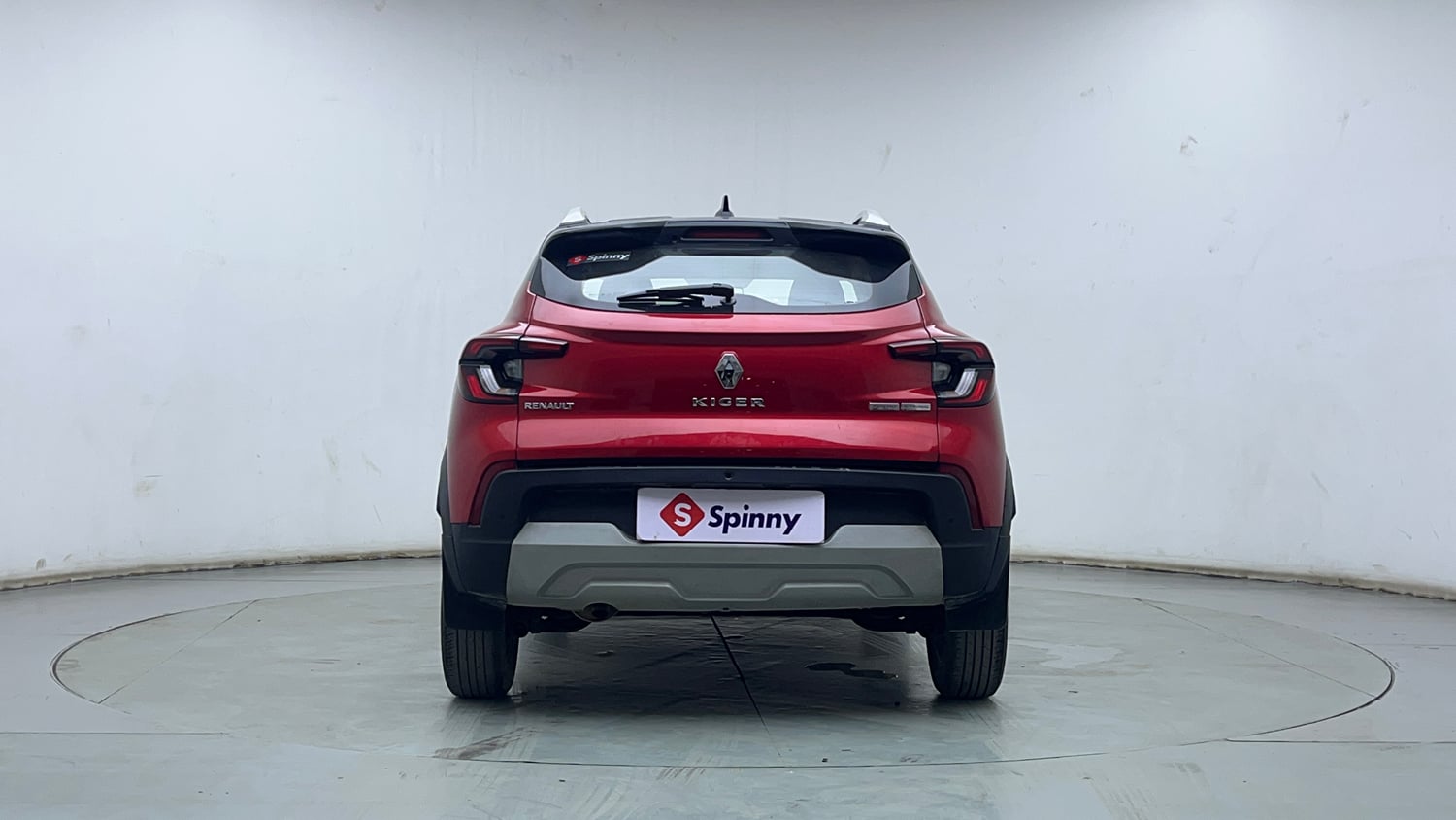 Used 2021 Renault Kiger RXZ Turbo CVT Dual Tone Petrol Automatic exterior BACK VIEW