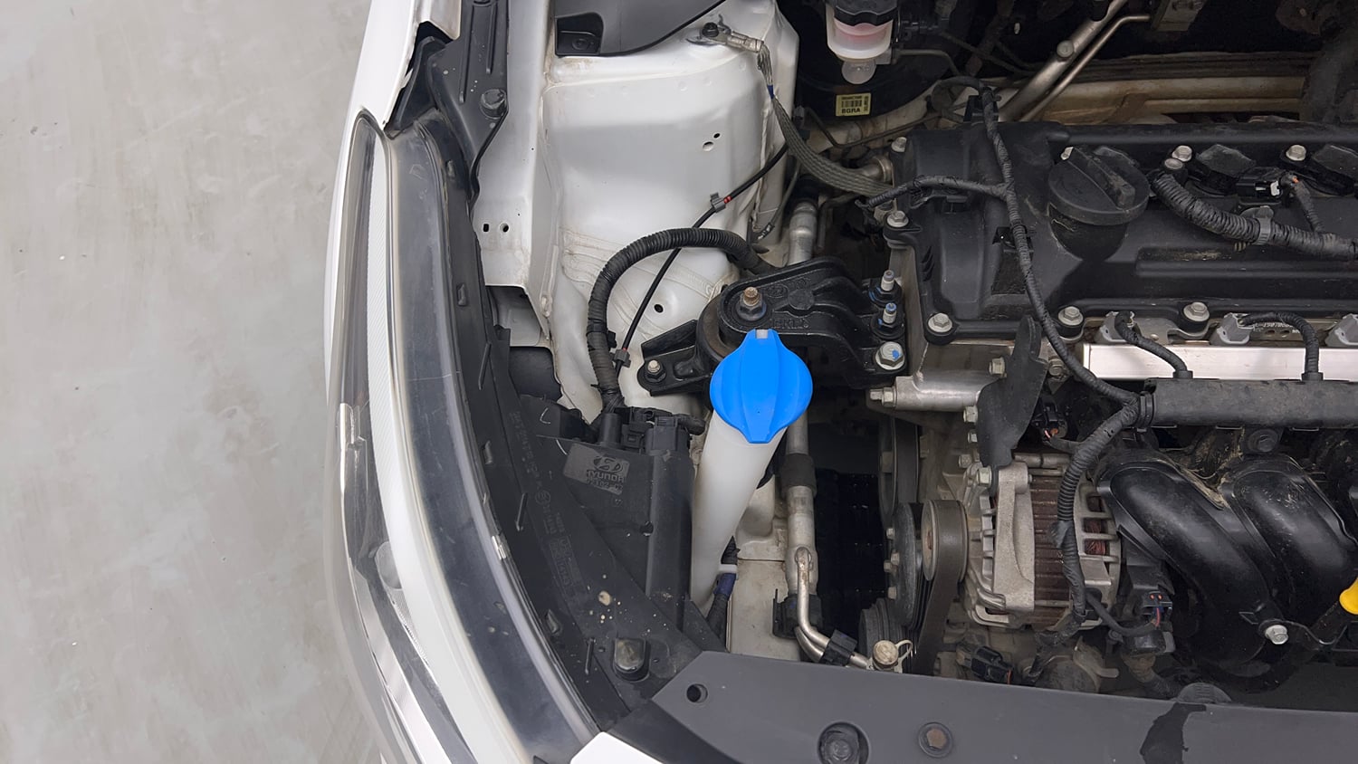 Used 2019 Hyundai Elite i20 Magna Plus 1.2 Petrol Manual engine ENGINE RIGHT SIDE VIEW