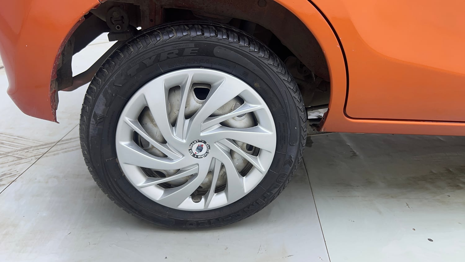 Used 2019 maruti-suzuki Alto K10 LXi (O) CNG Cng Manual tyres RIGHT REAR TYRE RIM VIEW
