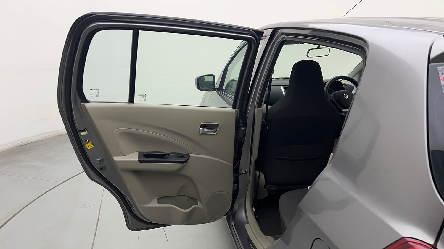 Used 2016 Maruti Suzuki Celerio ZXi AMT Petrol Automatic interior LEFT REAR DOOR OPEN VIEW