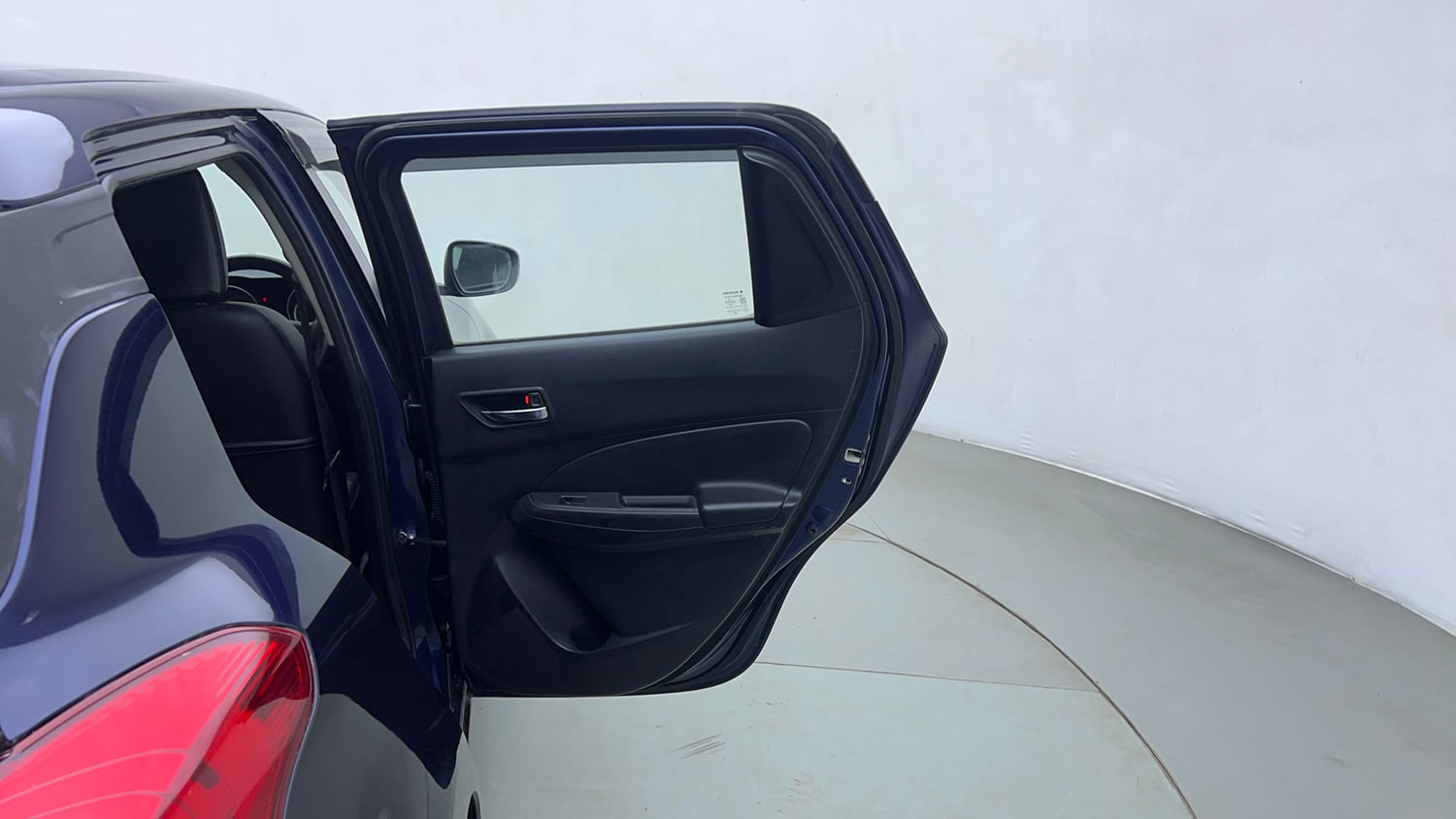Used 2019 Maruti Suzuki Swift VXi AMT Petrol Automatic interior RIGHT REAR DOOR OPEN VIEW