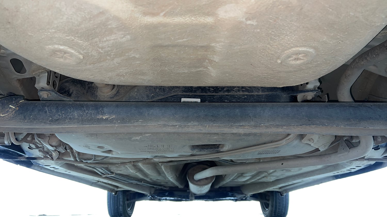 Used 2024 Maruti Suzuki Ignis Sigma 1.2 MT Petrol Manual extra REAR UNDERBODY VIEW (TAKEN FROM REAR)