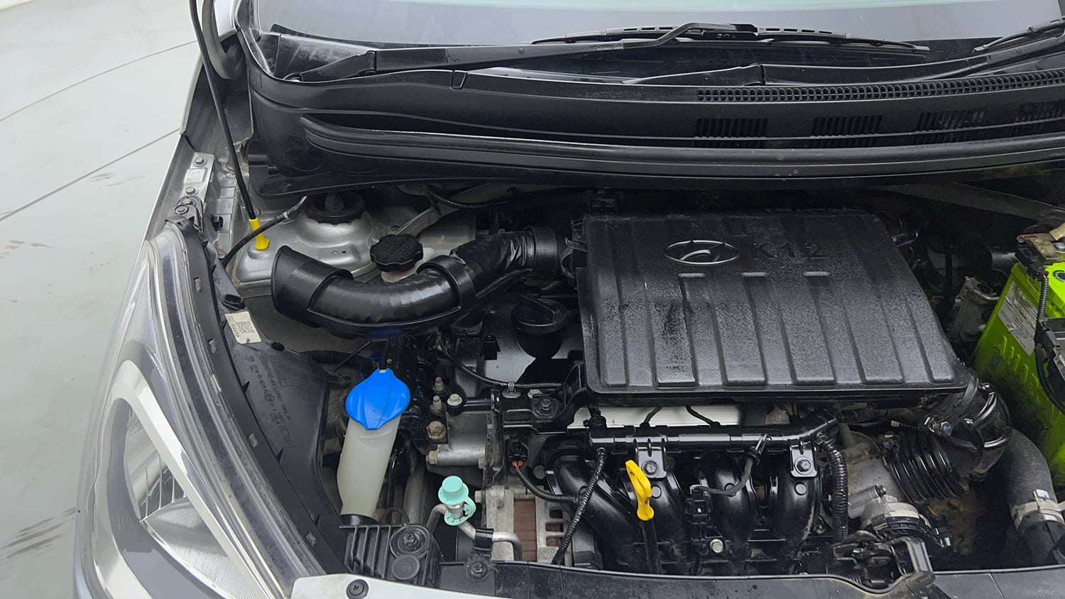 Used 2019 Hyundai Xcent SX Petrol Manual engine ENGINE RIGHT SIDE VIEW