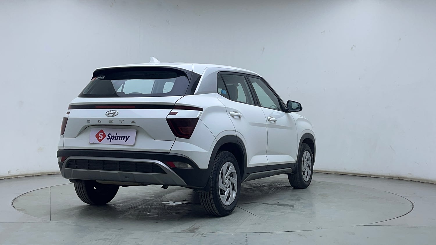 Used 2021 Hyundai Creta EX 1.5 Petrol Petrol Manual exterior RIGHT REAR CORNER VIEW