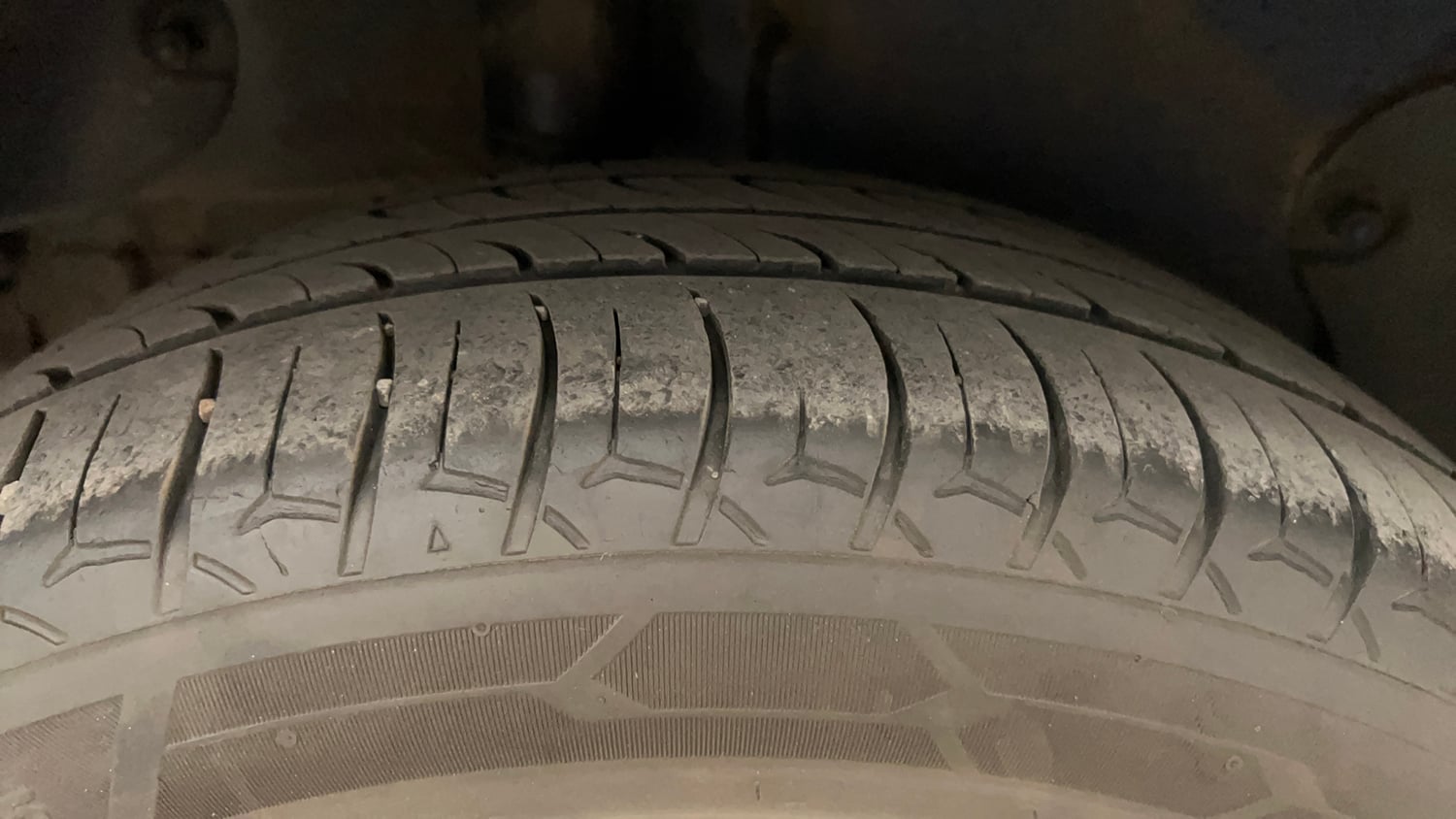 Used 2020 Tata Zest XT Petrol Petrol Manual tyres RIGHT REAR TYRE TREAD VIEW