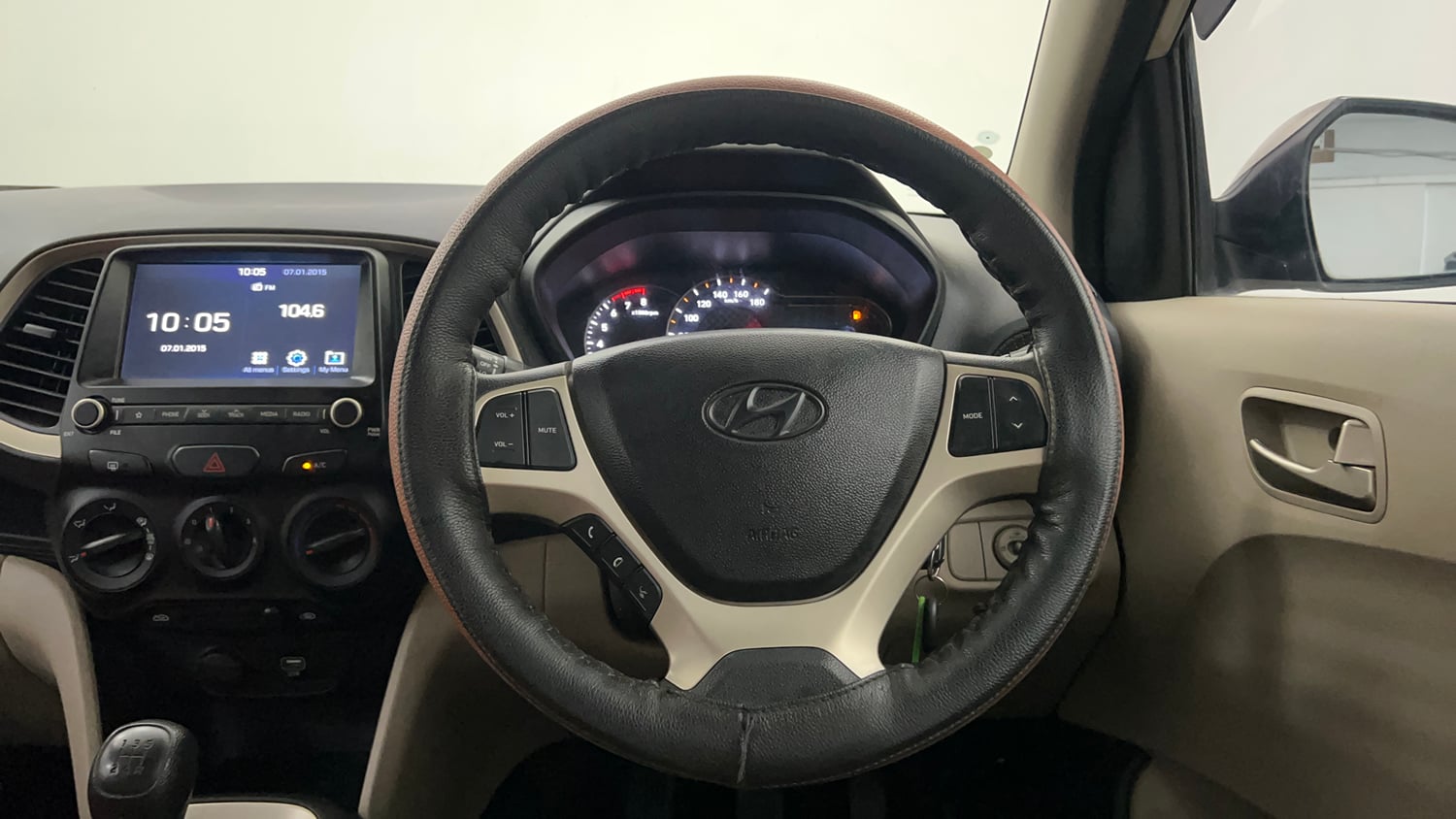 Used 2019 Hyundai Santro Sportz Petrol Manual interior STEERING VIEW