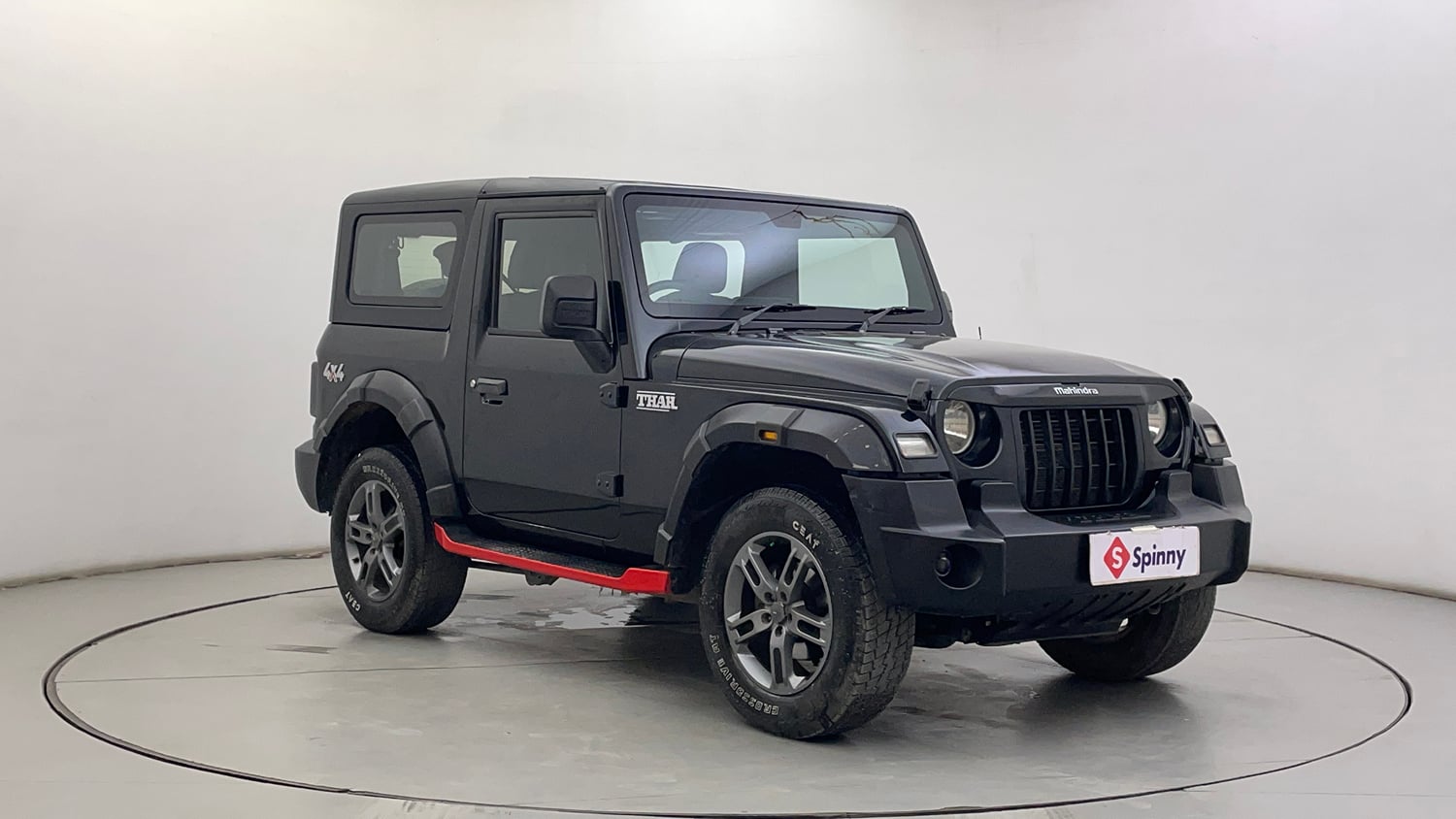 Used 2024 Mahindra Thar LX Hard Top Diesel MT 4WD Diesel Manual exterior RIGHT FRONT CORNER VIEW
