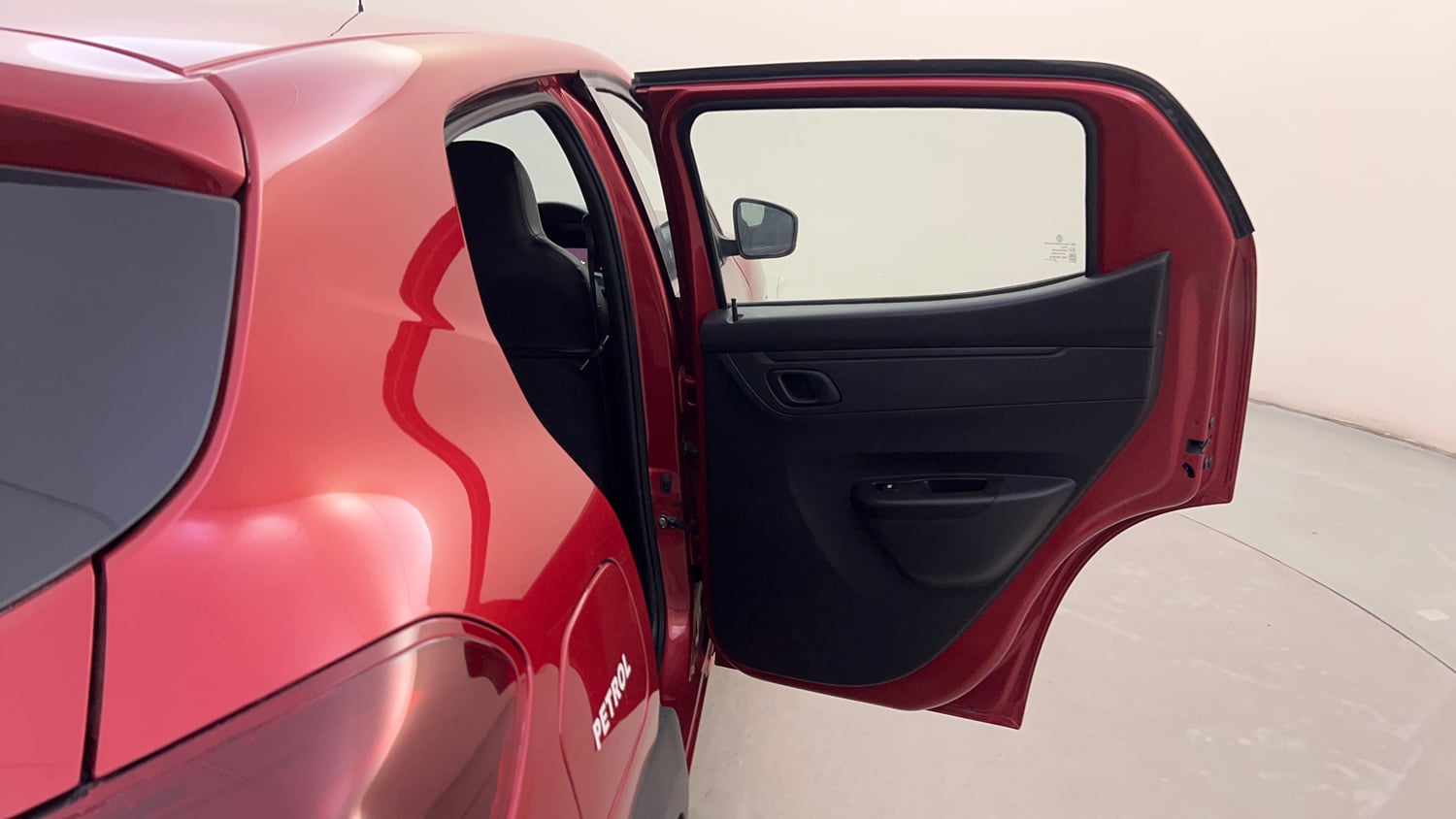 Used 2021 Renault Kwid RXT 1.0 AMT (O) Petrol Automatic interior RIGHT REAR DOOR OPEN VIEW