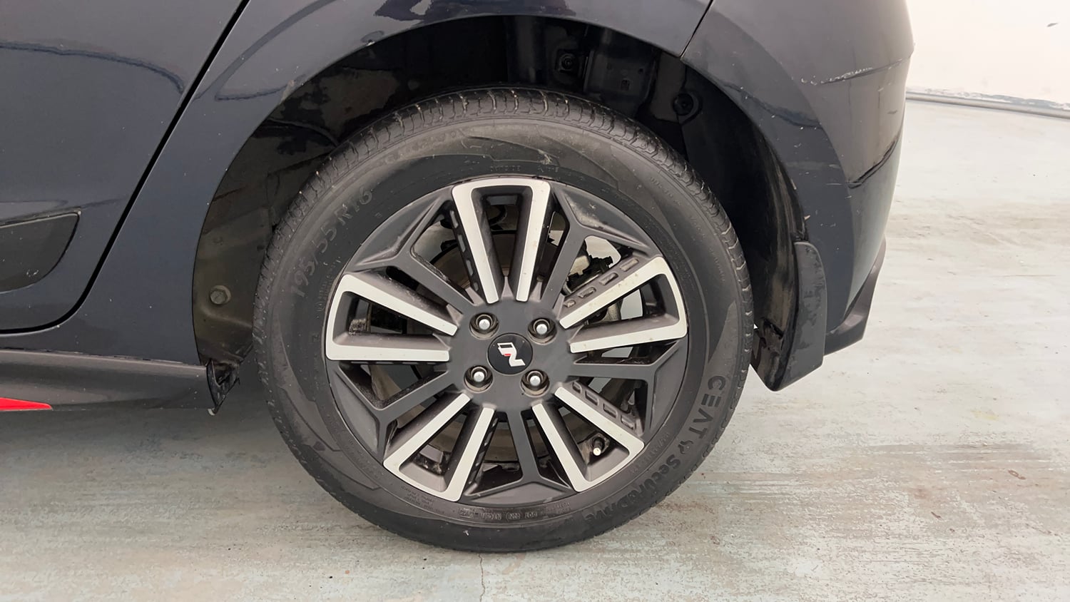Used 2023 Hyundai i20 N Line N8 1.0 Turbo DCT Petrol Automatic tyres LEFT REAR TYRE RIM VIEW