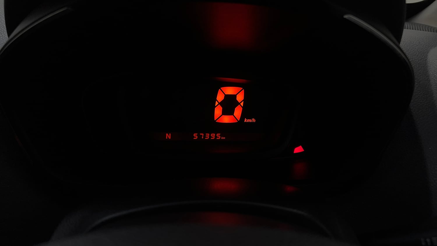 Used 2017 Renault Kwid 1.0 RXL AMT Petrol Automatic interior CLUSTERMETER VIEW