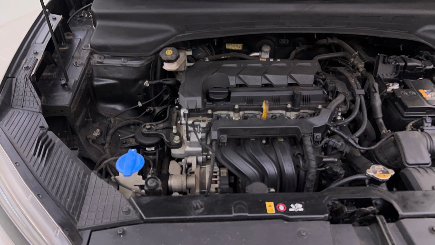 Used 2023 Hyundai Creta SX (O) 1.5 Petrol IVT Knight Petrol Automatic engine ENGINE RIGHT SIDE VIEW