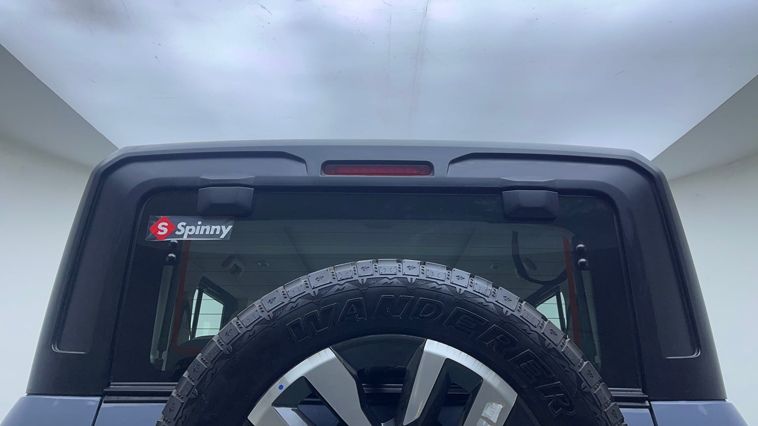 Used 2026 Mahindra Thar Roxx AX7 L Diesel AT 2WD Diesel Automatic exterior BACK WINDSHIELD VIEW