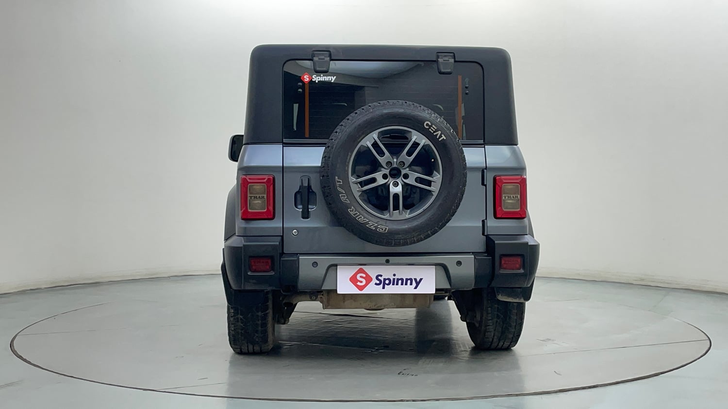 Used 2022 mahindra Thar LX Hard Top Petrol MT 4WD Petrol Manual exterior BACK VIEW