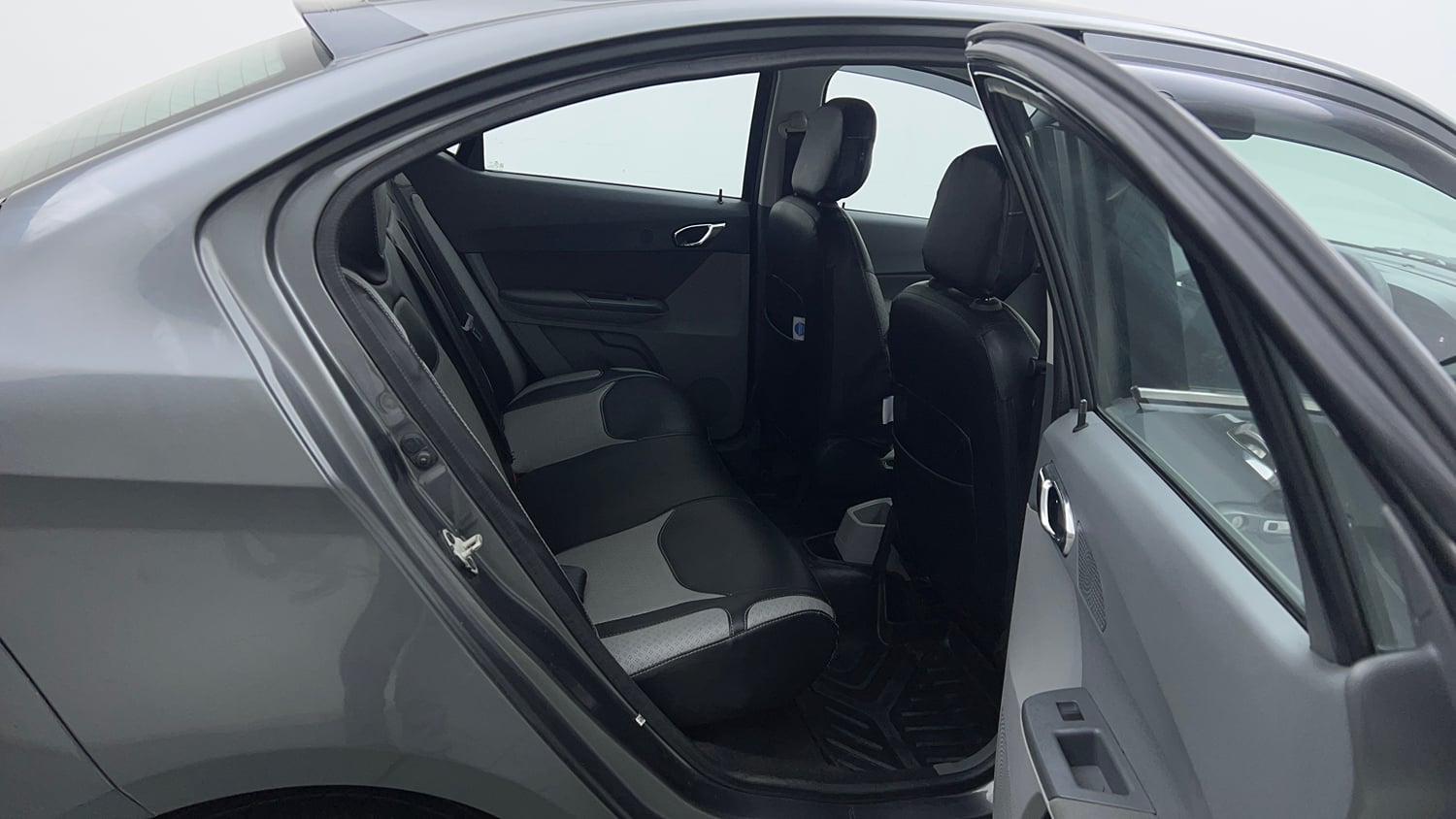 Used 2021 Tata Tigor XZ Plus Petrol Manual interior RIGHT SIDE REAR DOOR CABIN VIEW