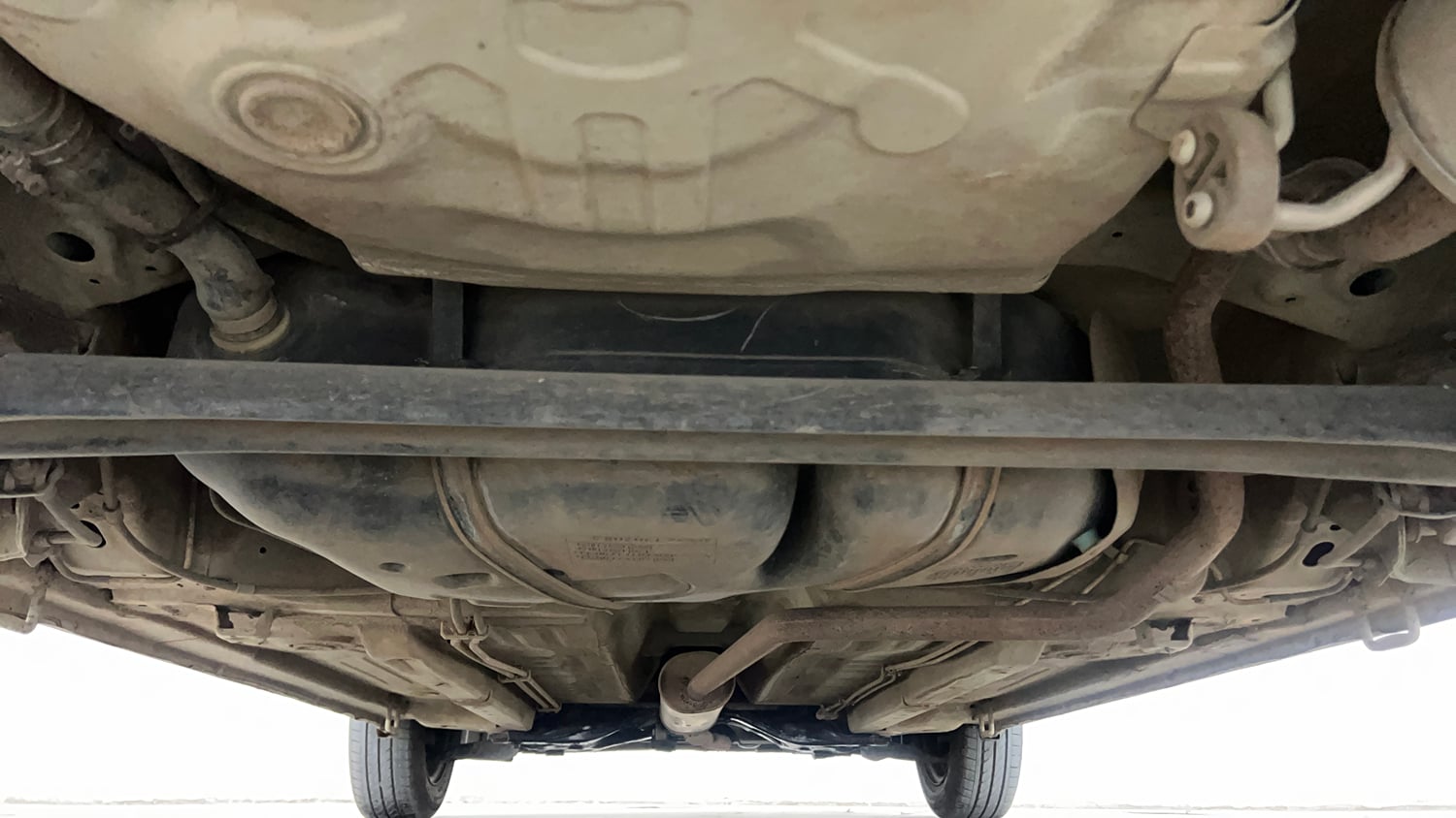 Used 2019 Maruti Suzuki Celerio ZXi AMT Petrol Automatic extra REAR UNDERBODY VIEW (TAKEN FROM REAR)
