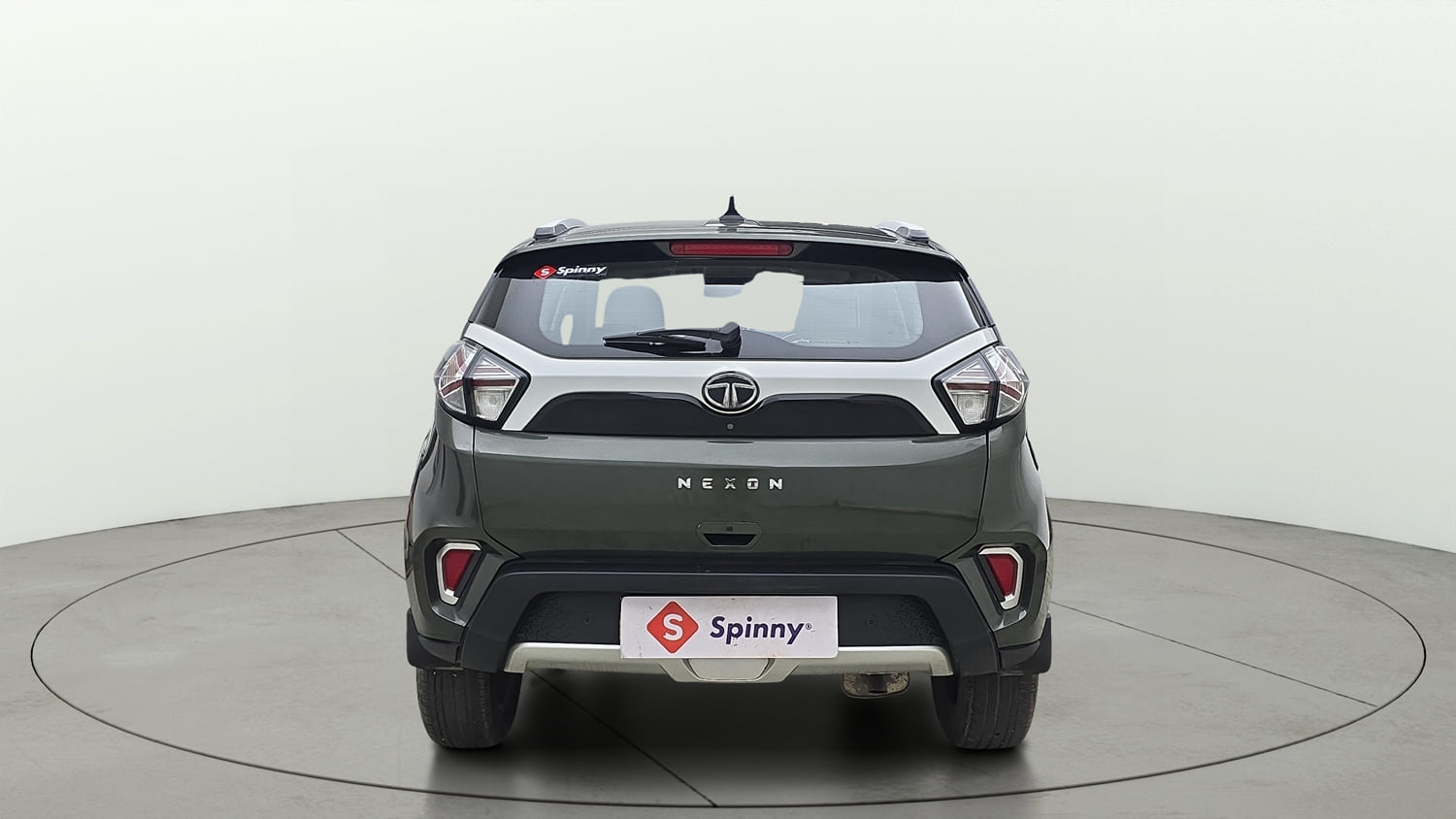 Used 2023 Tata Nexon XZ Plus LUXS Petrol Manual exterior BACK VIEW