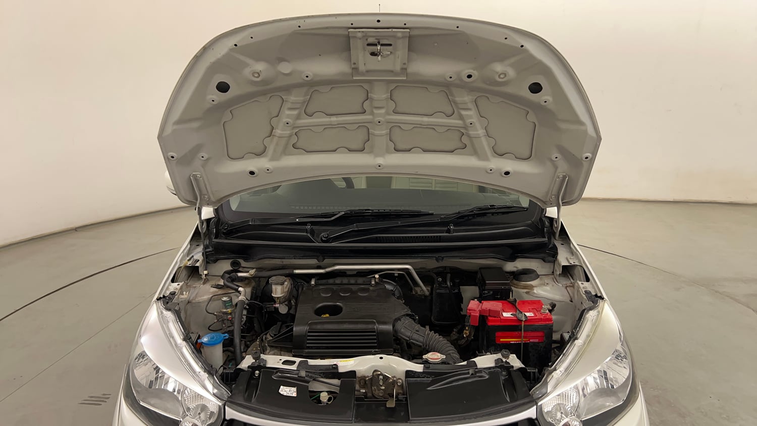 Used 2017 Maruti Suzuki Celerio ZXi Petrol Manual engine ENGINE & BONNET OPEN FRONT VIEW